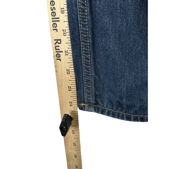 Polo Ralph Lauren Jeans Womens  Size 16 Authentic Dungarees Denim Straight Fit - Picture 13 of 14